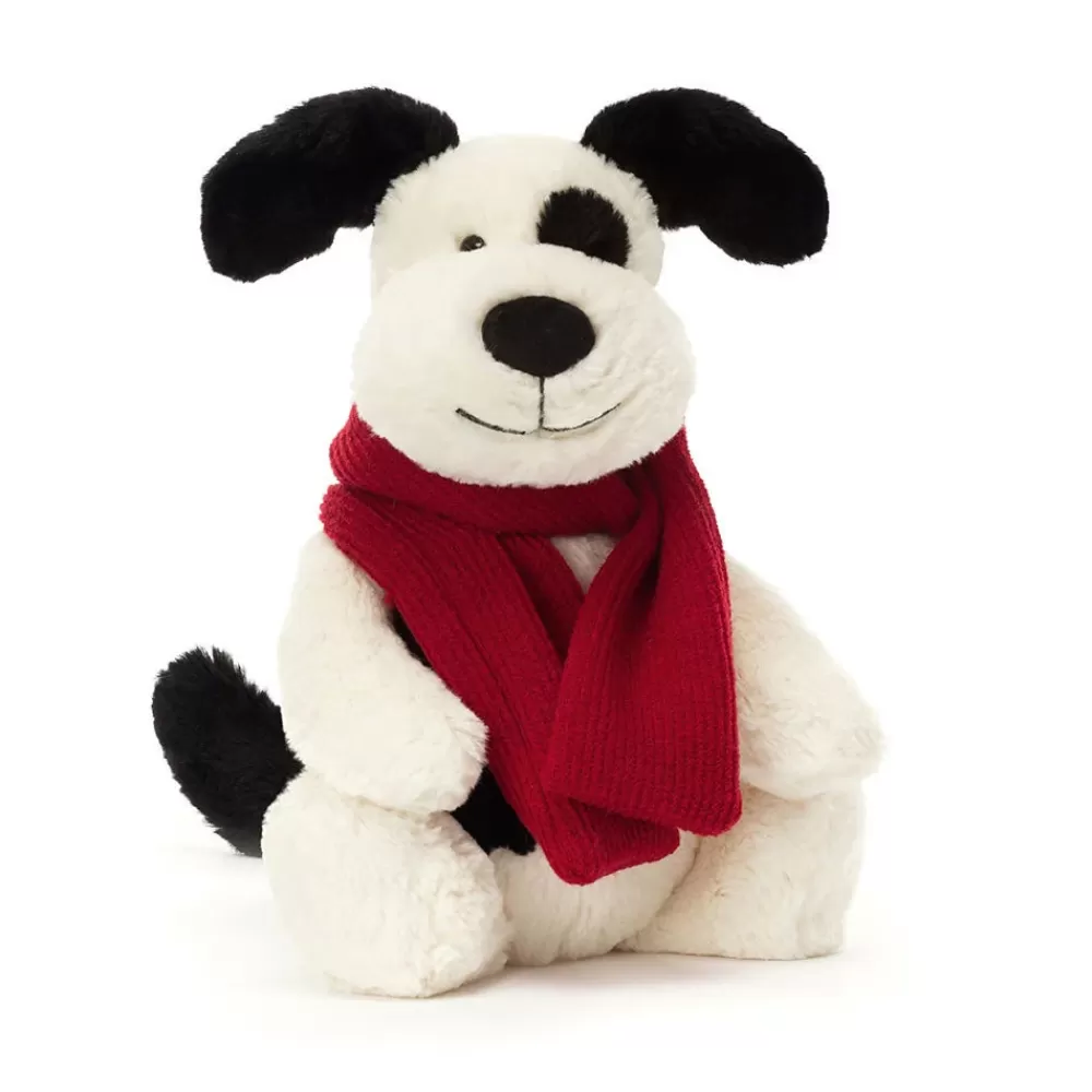 Bashful Winter Puppy>The Teddy Bear Shop Online