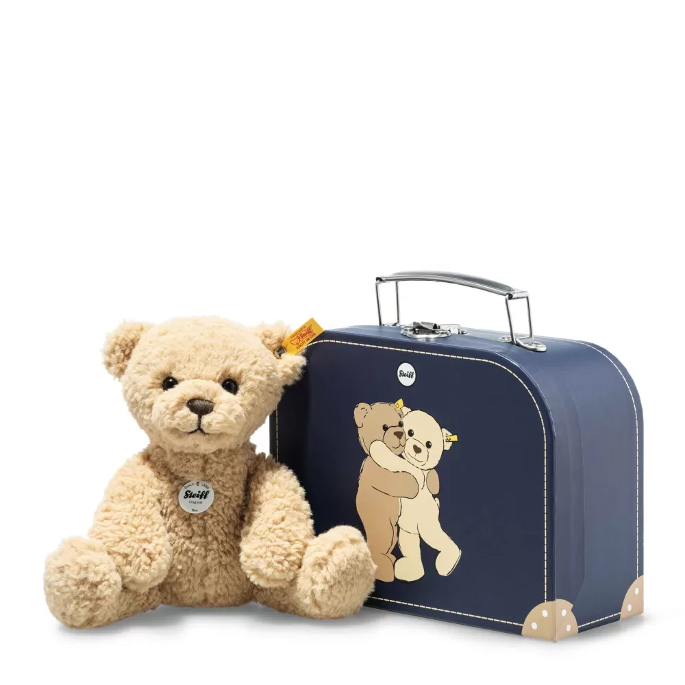 Ben Teddy Bear in Suitcase>The Teddy Bear Shop Discount