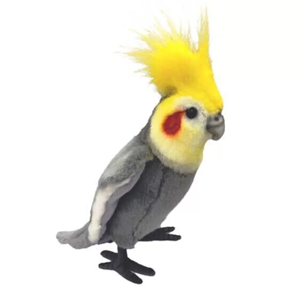 Elvis Grey Cockatiel>The Teddy Bear Shop Cheap