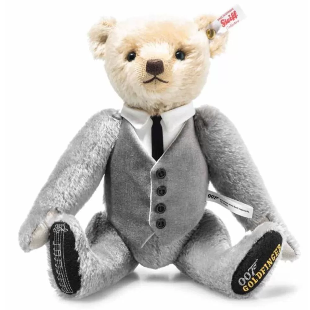 James Bond “Goldfinger” Musical Teddy Bear - 2024 Limited Edition>The Teddy Bear Shop Shop