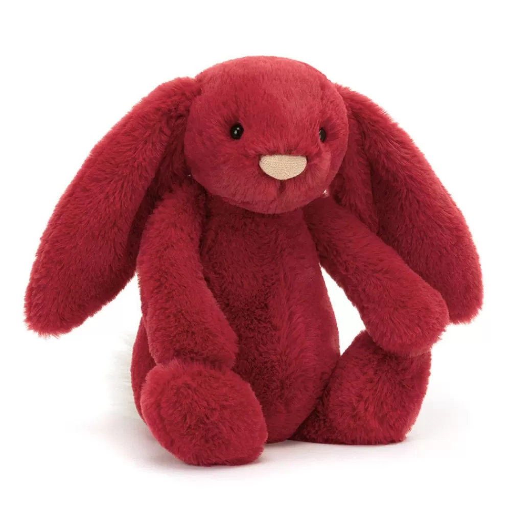 Jellycat Bashful Luxe Bunny Scarlet | Medium>The Teddy Bear Shop Fashion