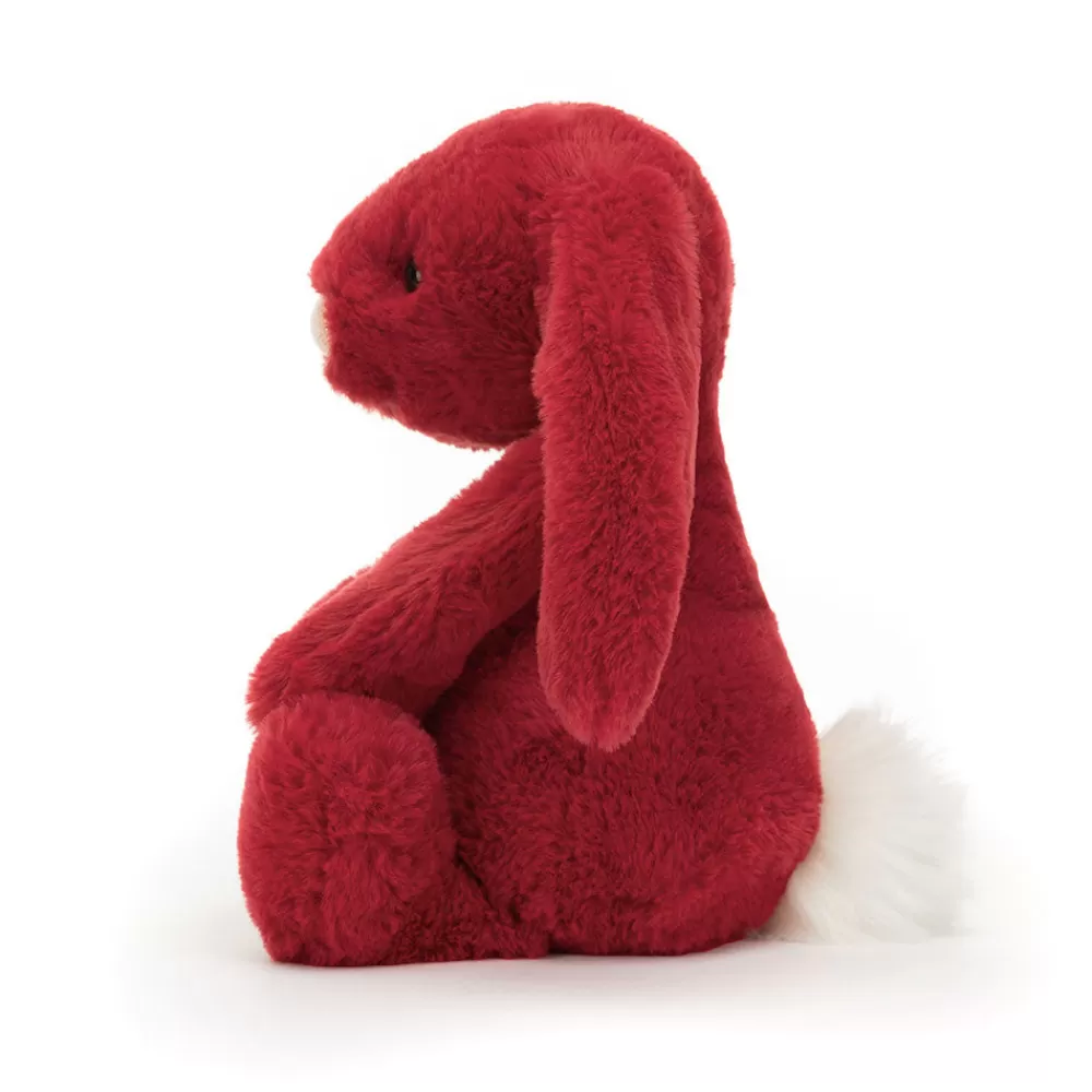 Jellycat Bashful Luxe Bunny Scarlet | Medium>The Teddy Bear Shop Fashion