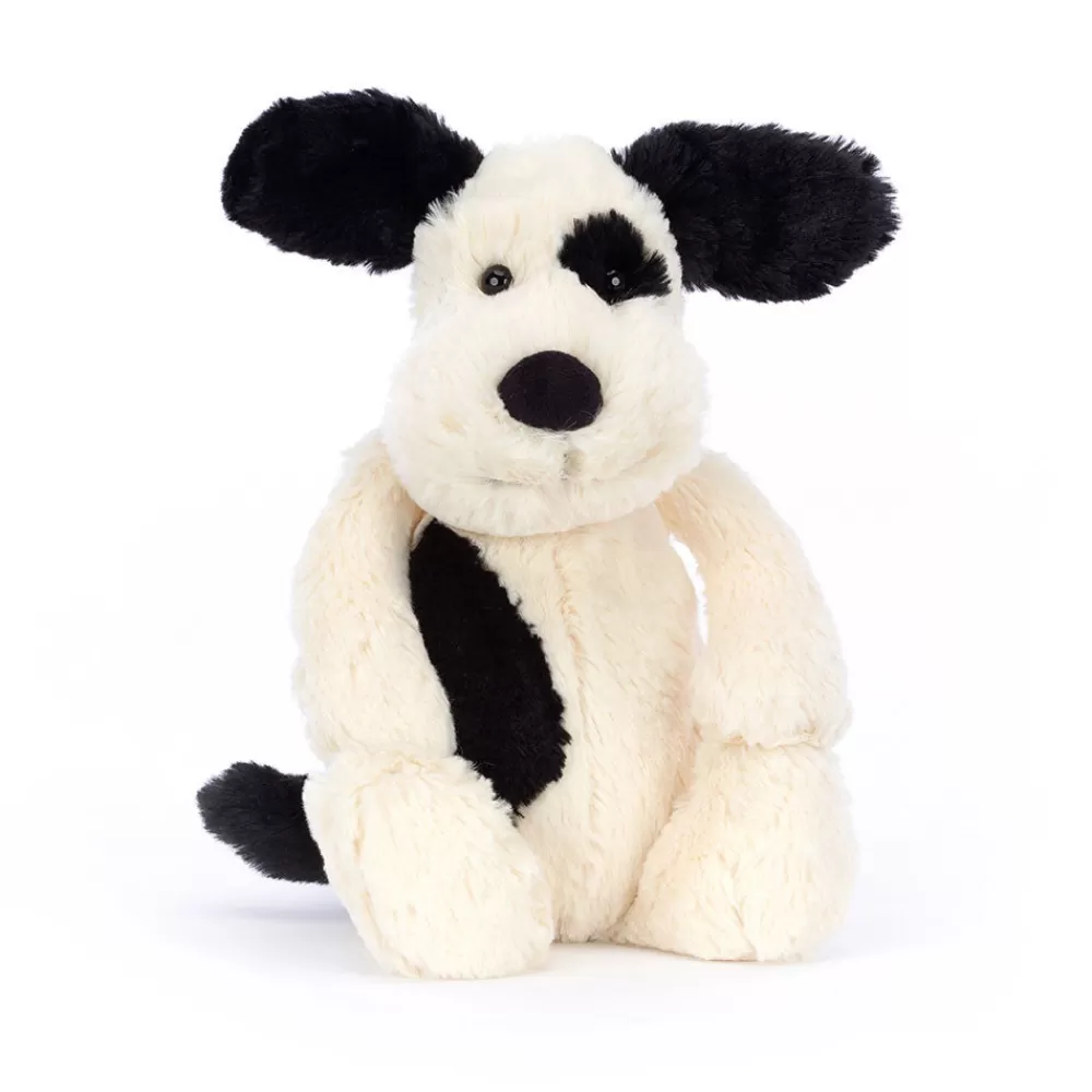 Patch | Bashful Black and Cream Puppy - Medium>The Teddy Bear Shop Flash Sale