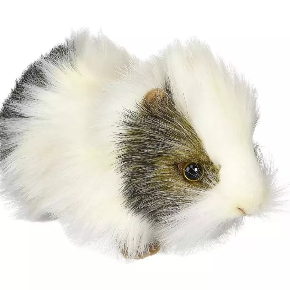 Piglet | grey & white guinea pig>The Teddy Bear Shop Store