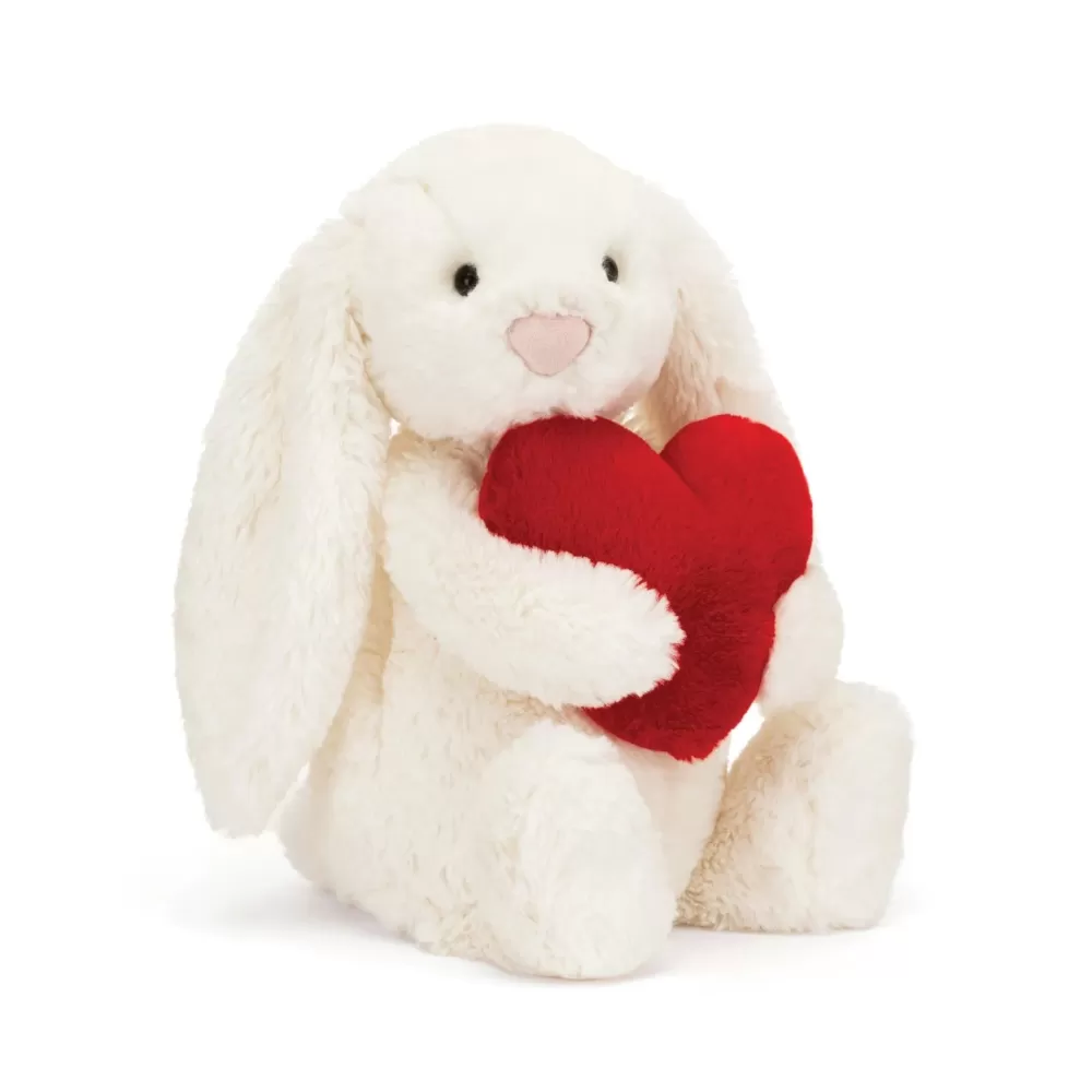 Rose Bashful Red Love Heart Bunny | Medium>The Teddy Bear Shop Cheap