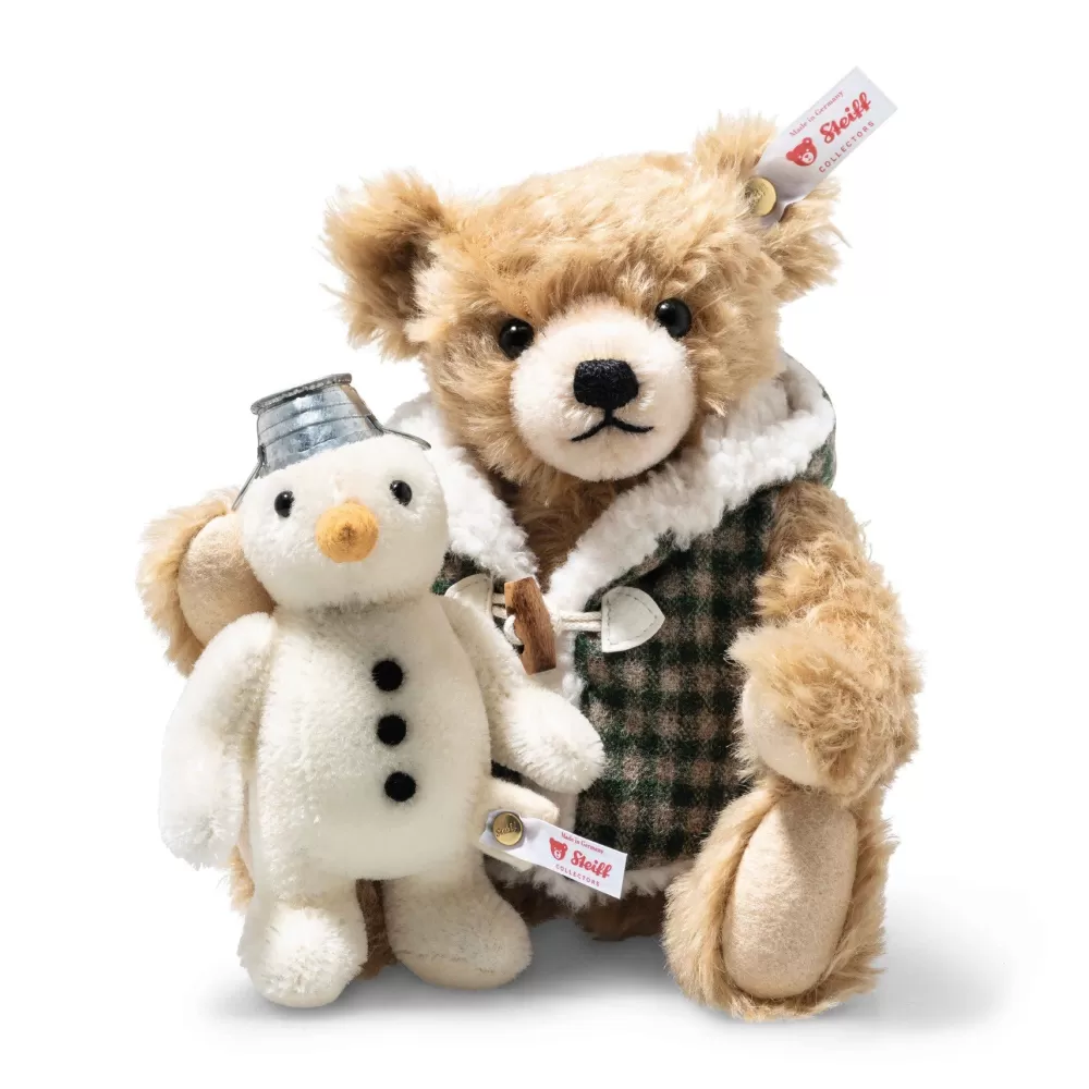 Steiff Christmas Teddy Bear with Snowman>The Teddy Bear Shop Cheap